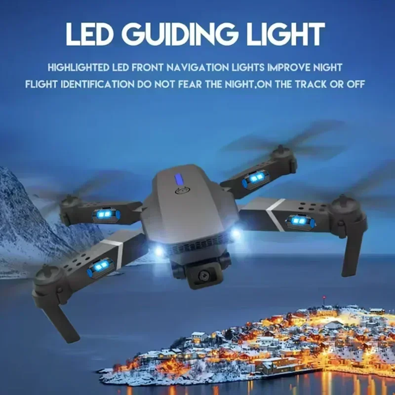 E88 Pro WIFI FPV Drone Geniş A - Drone Camera Wide Angle incelemesi ve fiyatı