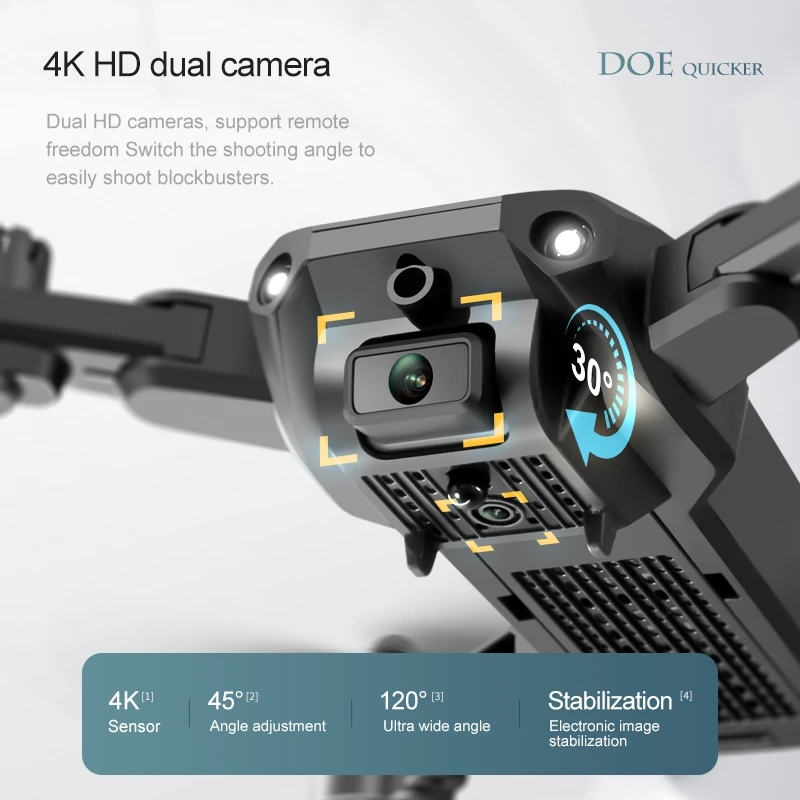 Yeni 4DRC V23 Mini Drone 4K pr - Drone Camera Wide Angle incelemesi ve fiyatı